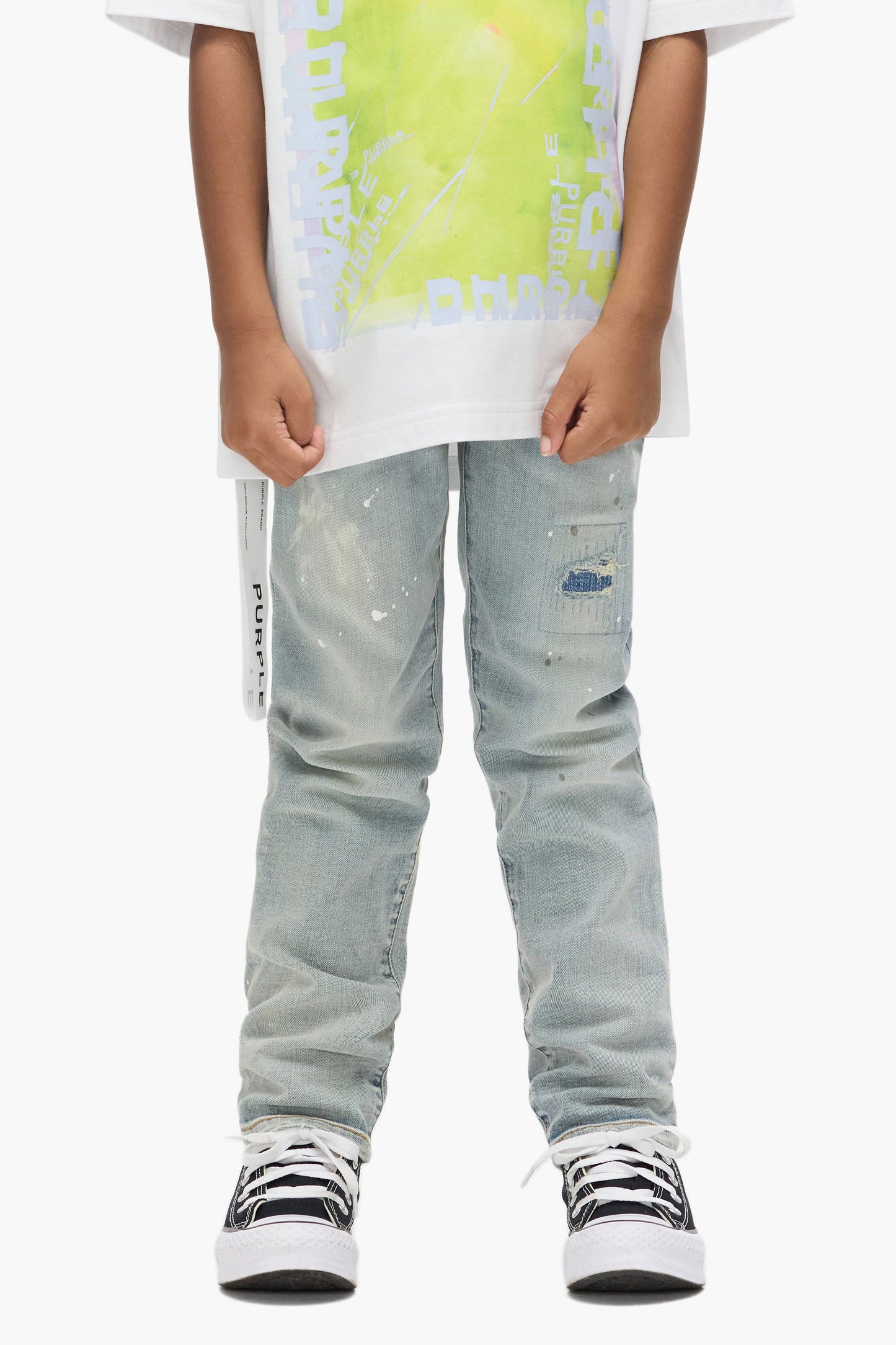 Kids' Light Indigo Paint Repair