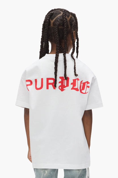 Kids' Half & Half Wordmark Tee
