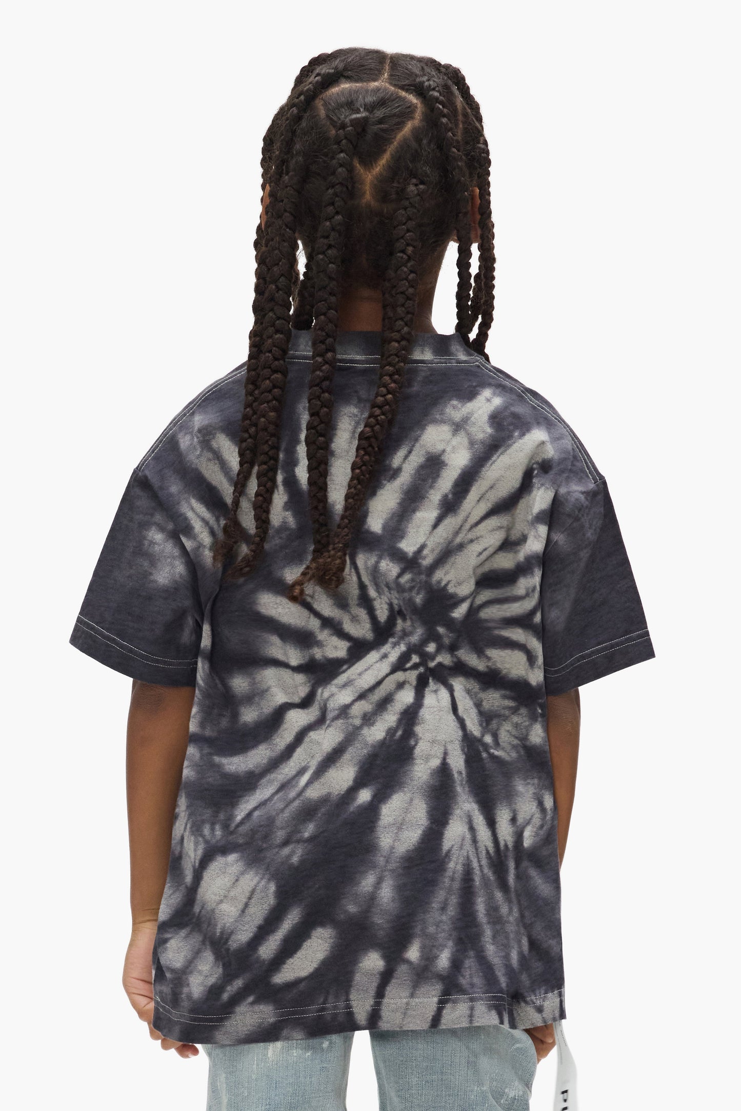 Kids' Tri-Wordmark Tie Dye Tee