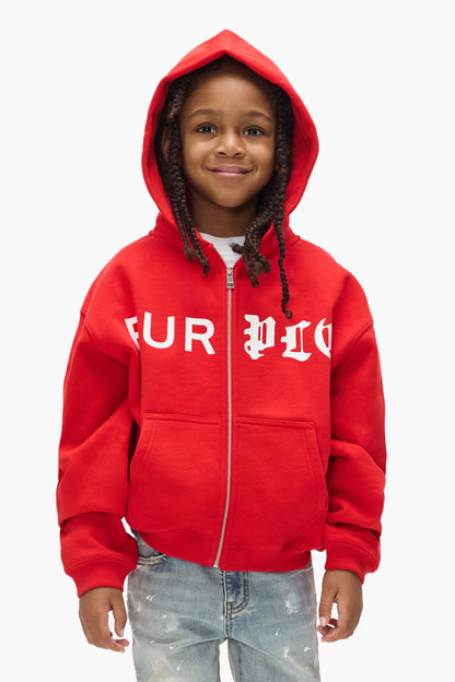 Kids' Half & Half Zip Up Hoodie