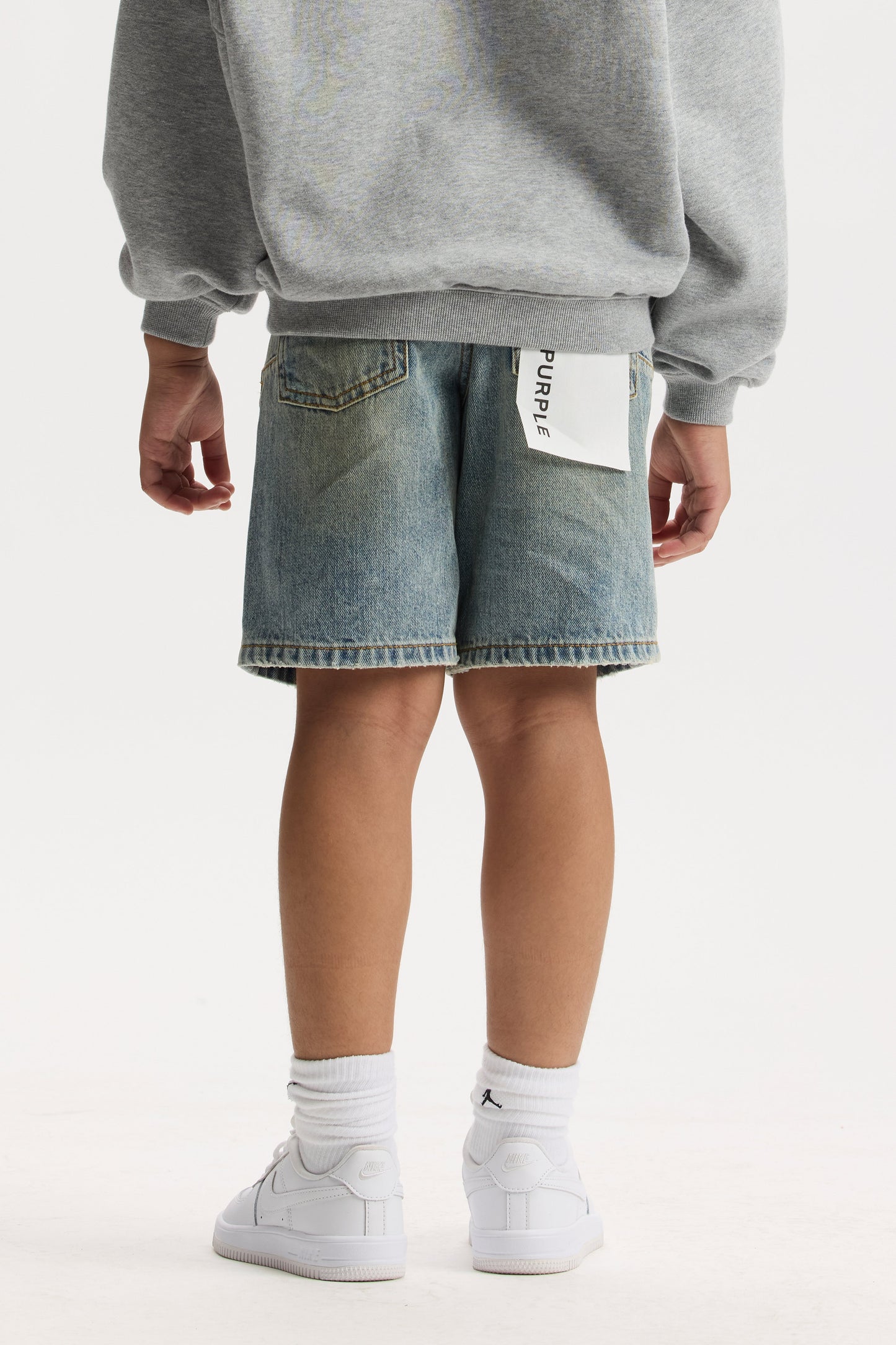 Kids' Faros Rip Patched Shorts