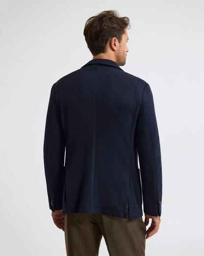 Antonio Cotton Knitted Blazer
