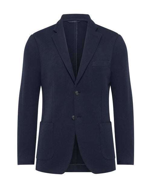 Antonio Cotton Knitted Blazer