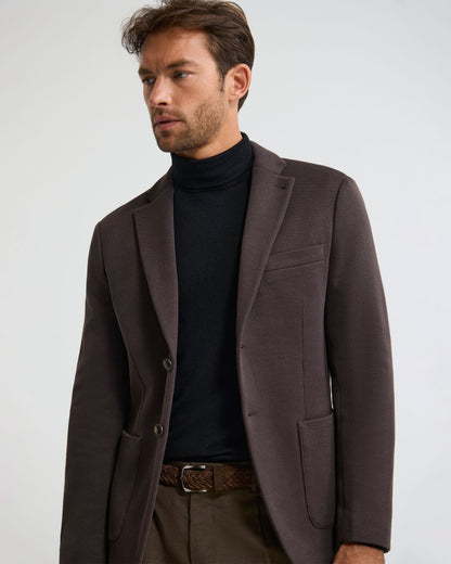 Antonio Cotton Knitted Blazer