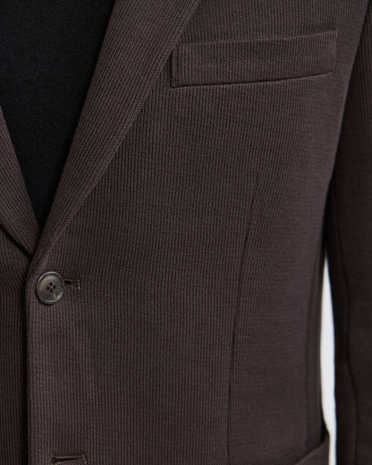 Antonio Cotton Knitted Blazer
