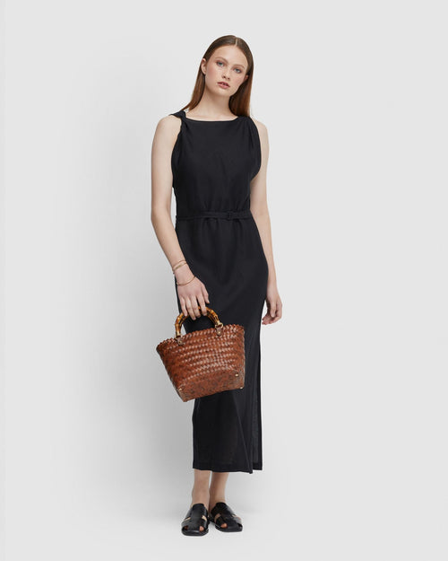 Sally Linen Blend Dress