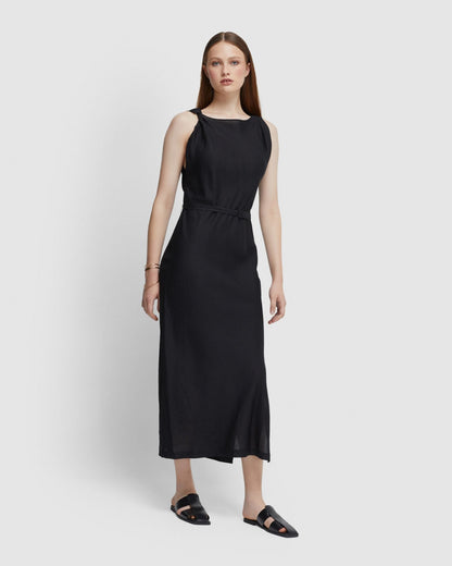 Sally Linen Blend Dress