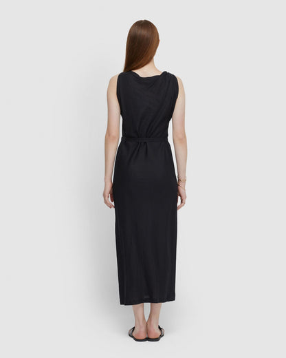Sally Linen Blend Dress