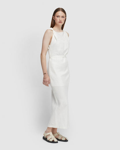 Sally Linen Blend Dress