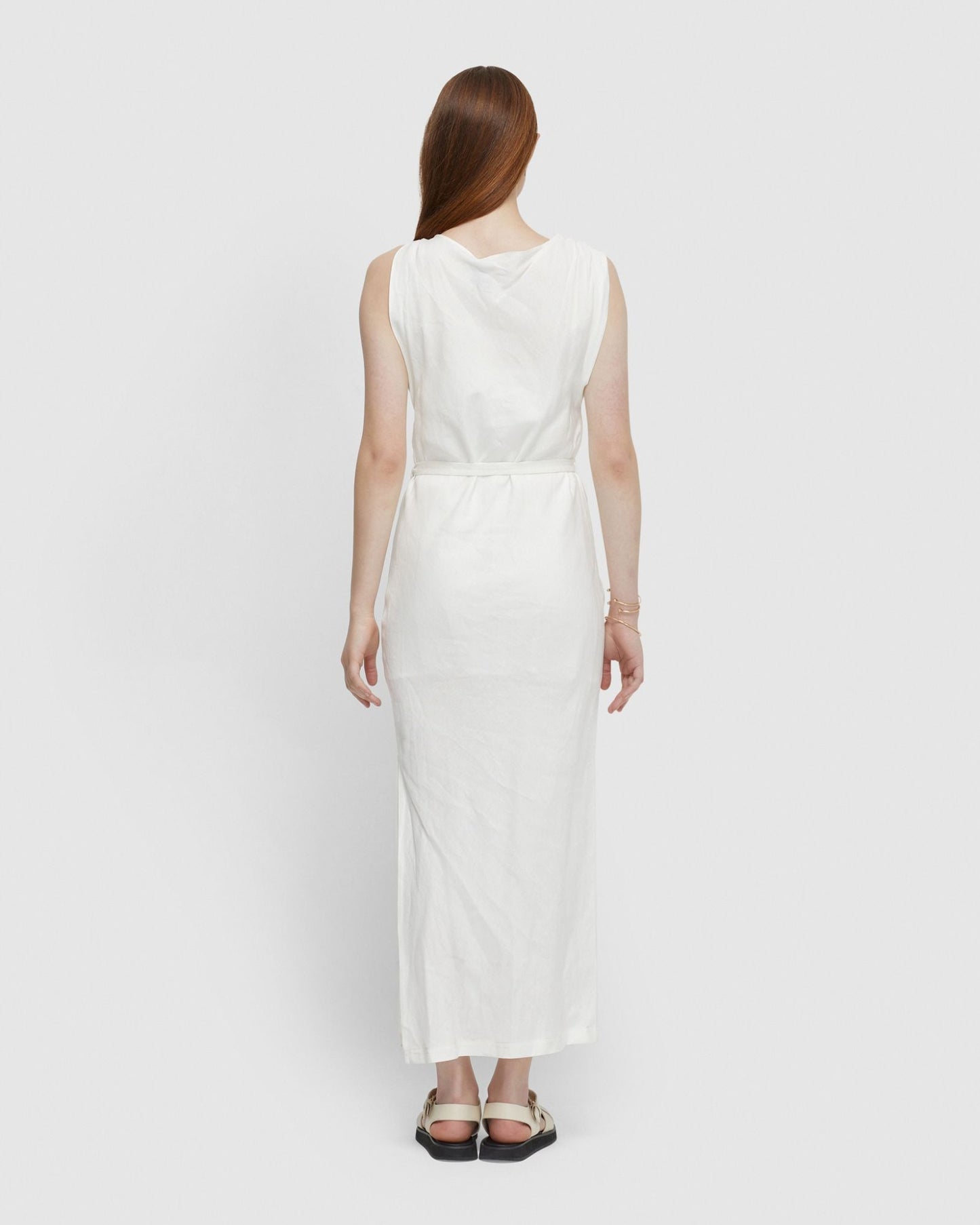 Sally Linen Blend Dress