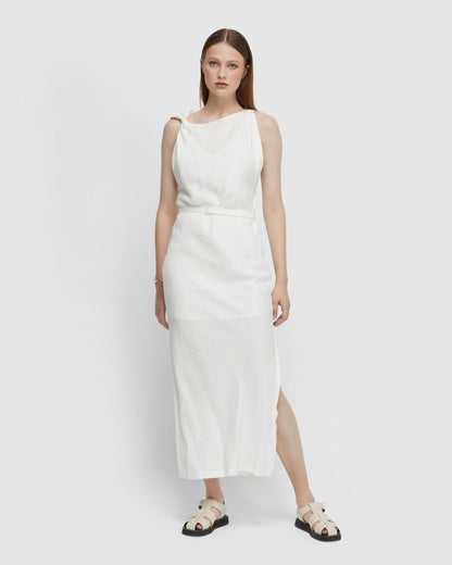 Sally Linen Blend Dress