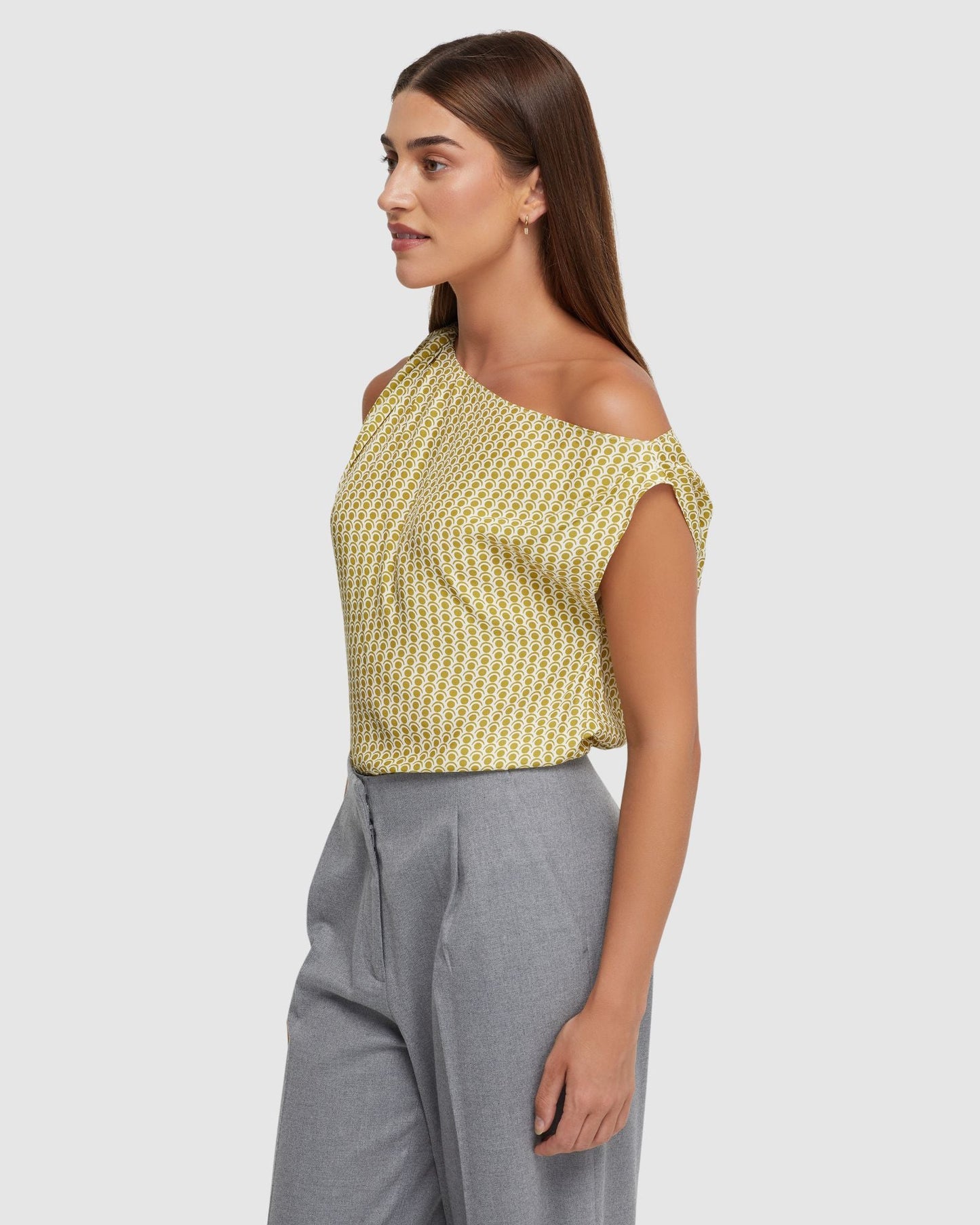 Jamie Spot Print Top