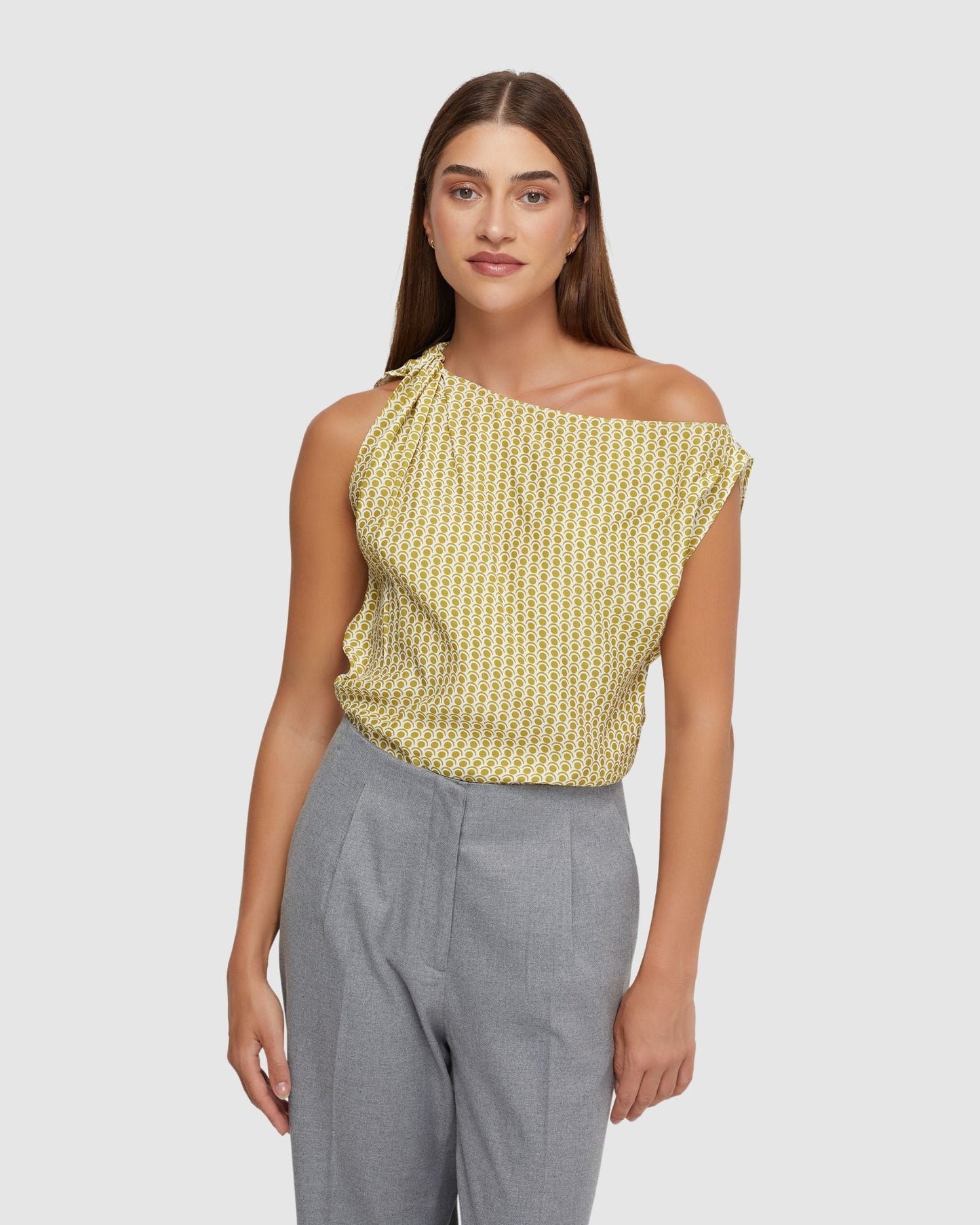 Jamie Spot Print Top