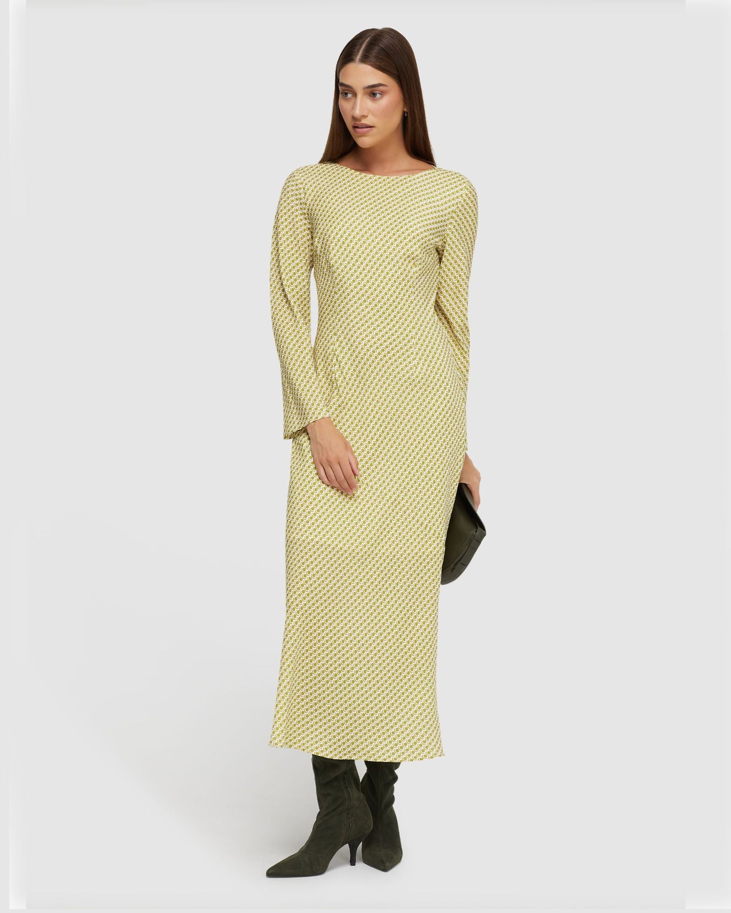 Camille Spot Print Dress