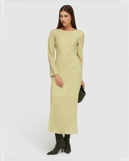 Camille Spot Print Dress