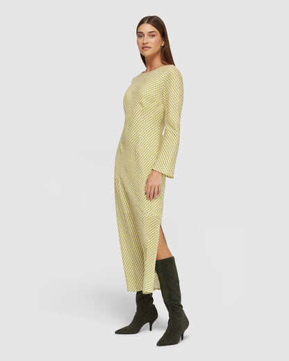Camille Spot Print Dress