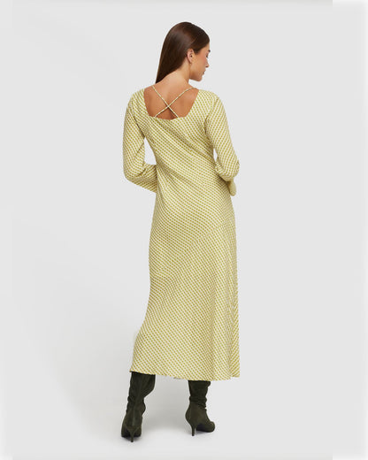 Camille Spot Print Dress