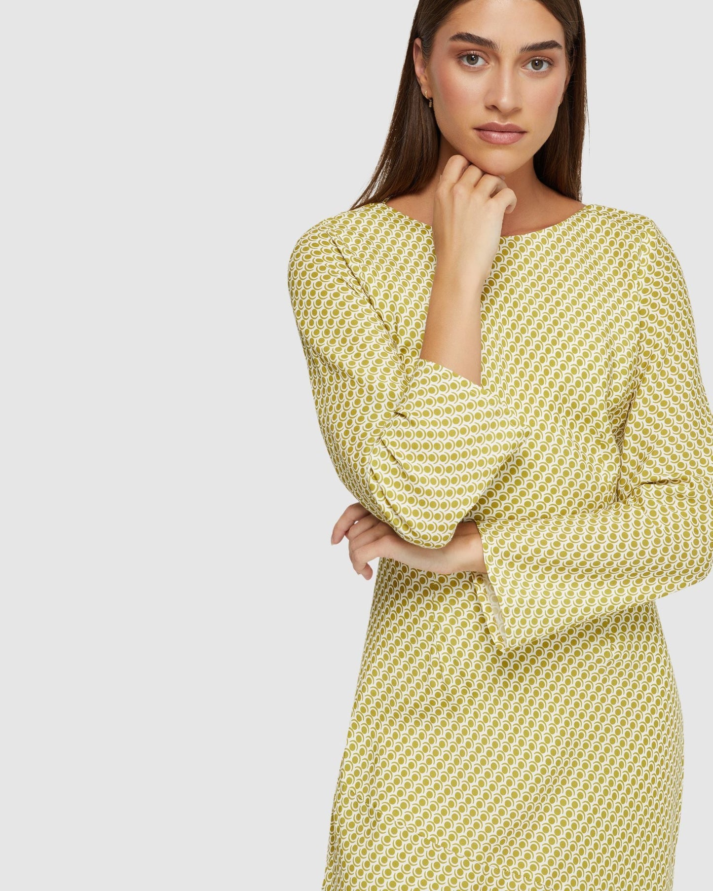 Camille Spot Print Dress