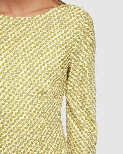 Camille Spot Print Dress