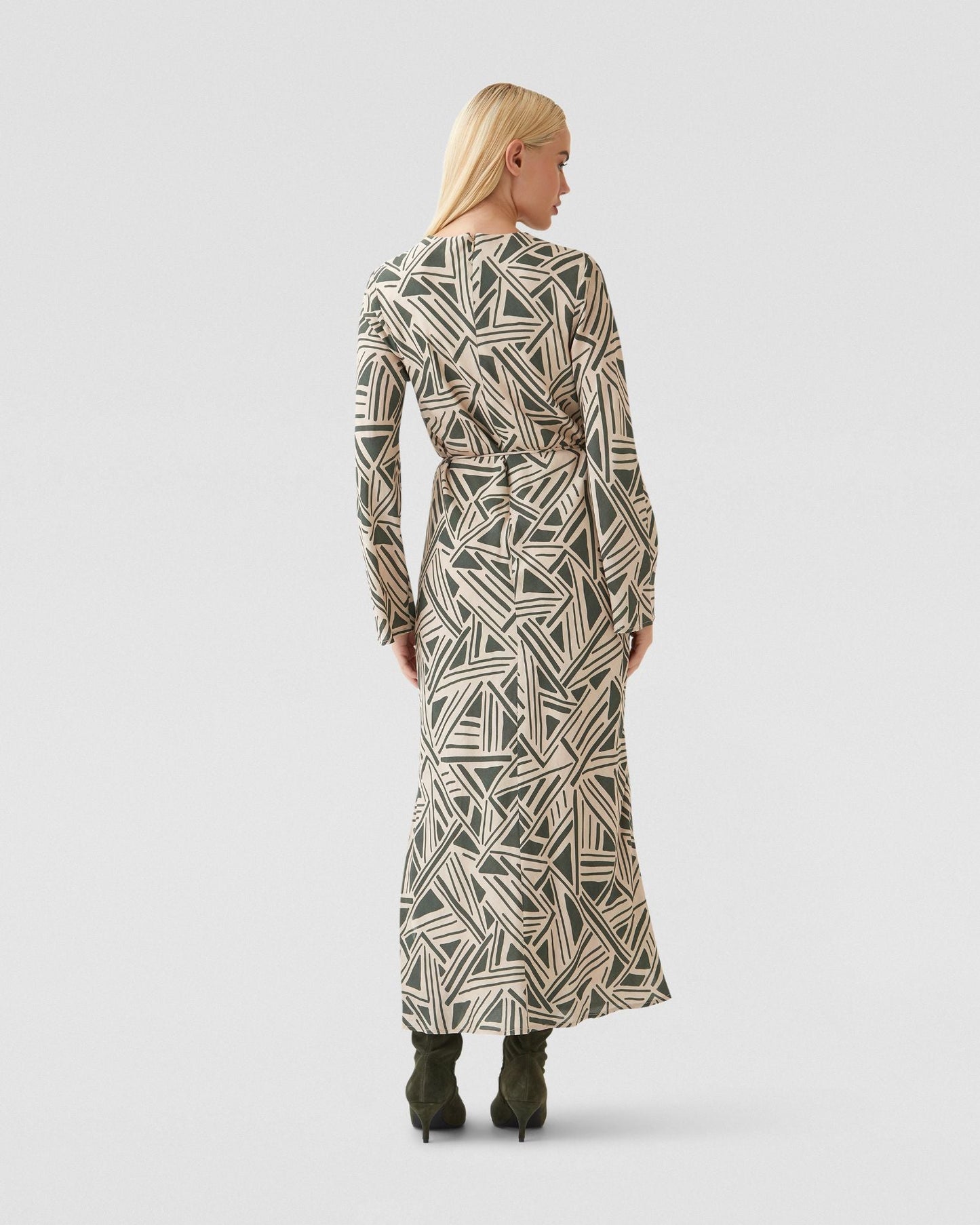 Alannah Geo Print Dress