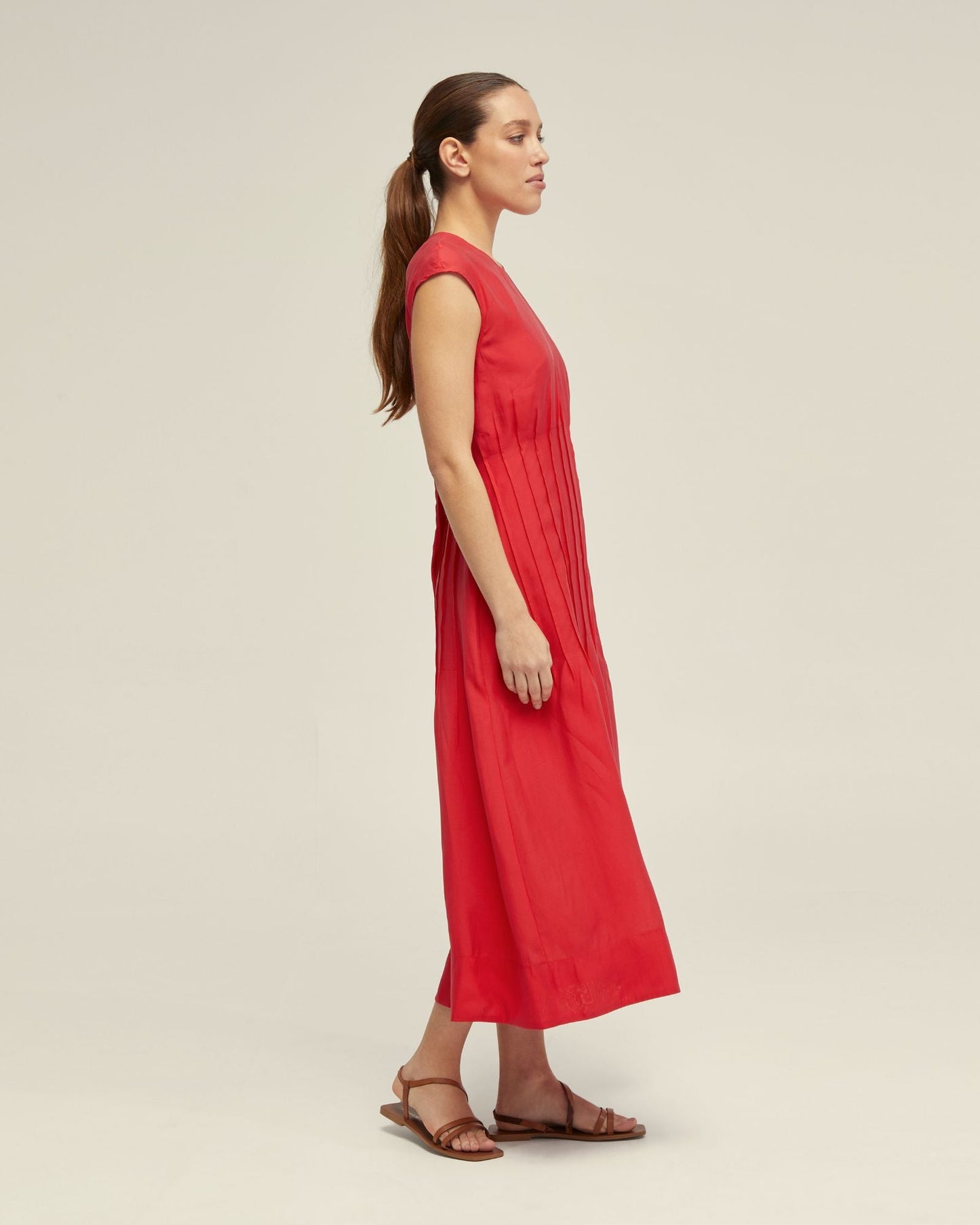 Clementine Pin-Tuck Dress