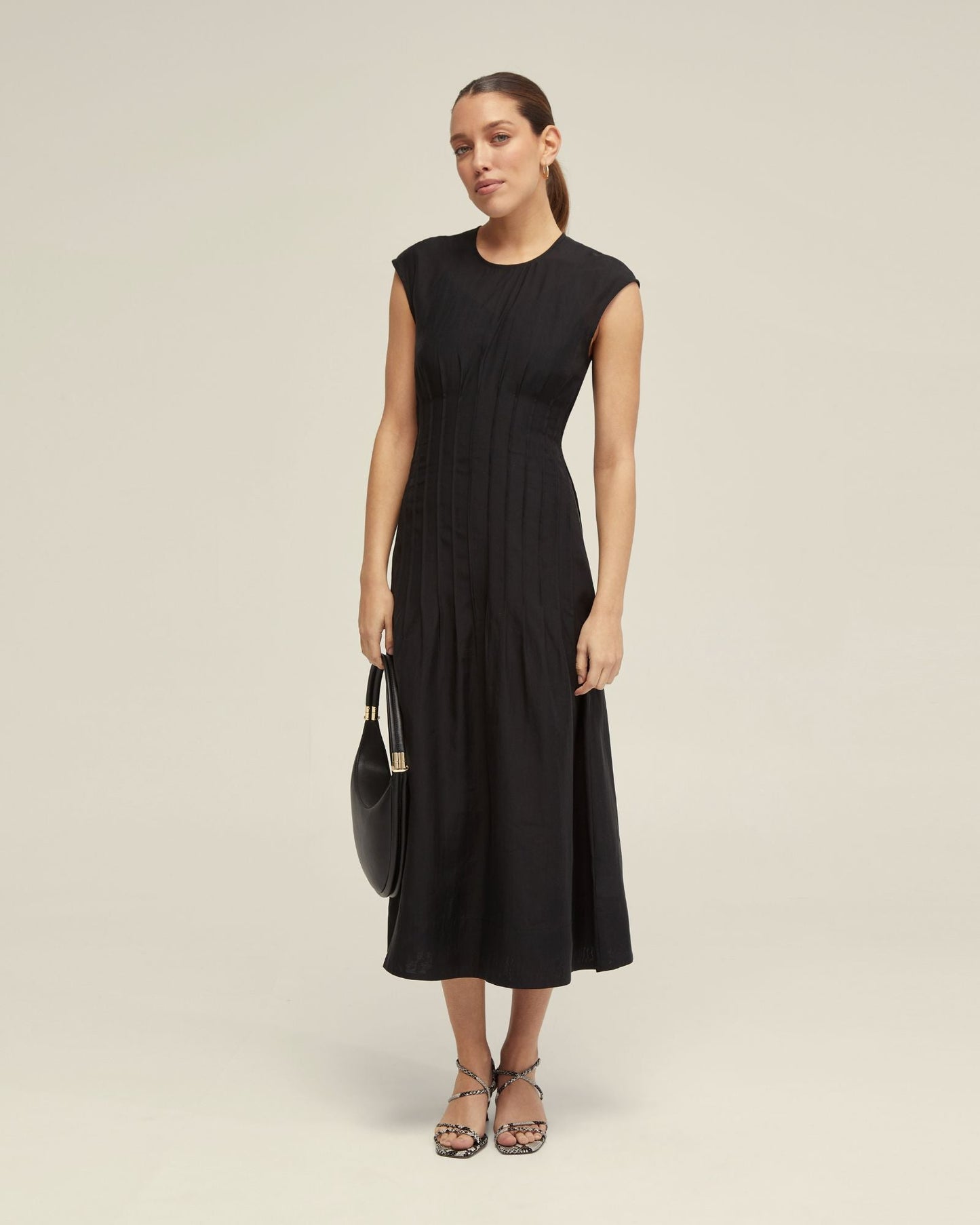 Clementine Pin-Tuck Dress