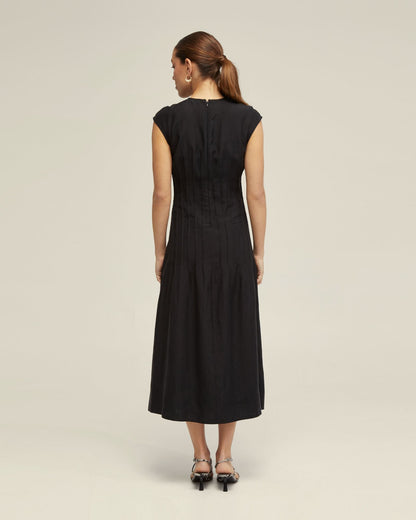 Clementine Pin-Tuck Dress