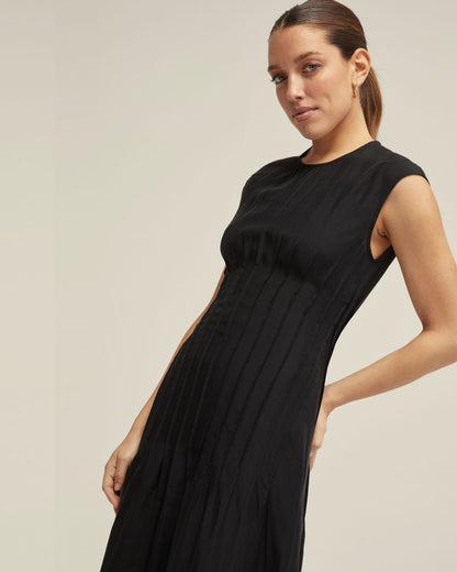 Clementine Pin-Tuck Dress