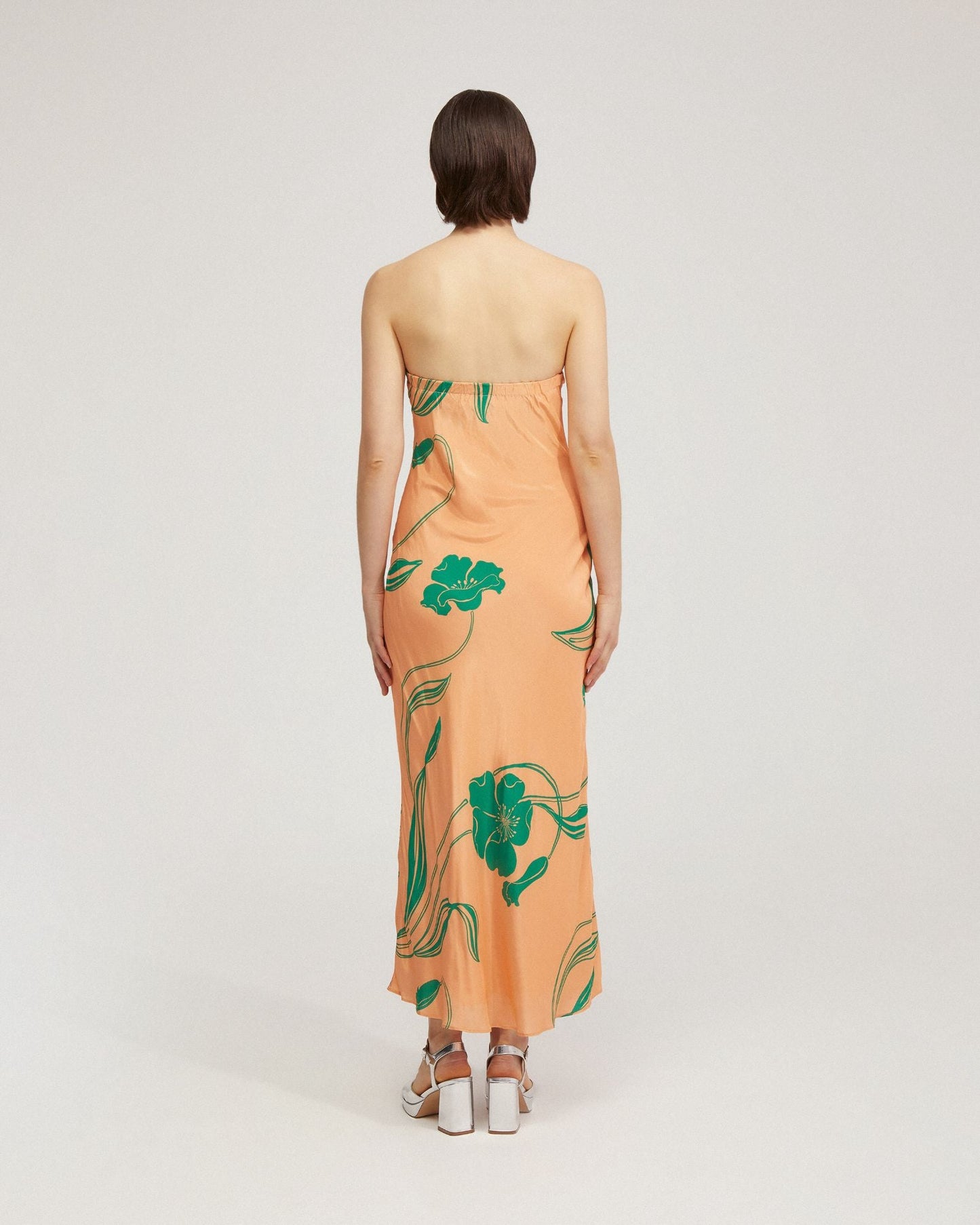 Rio Strapless Printed Dress