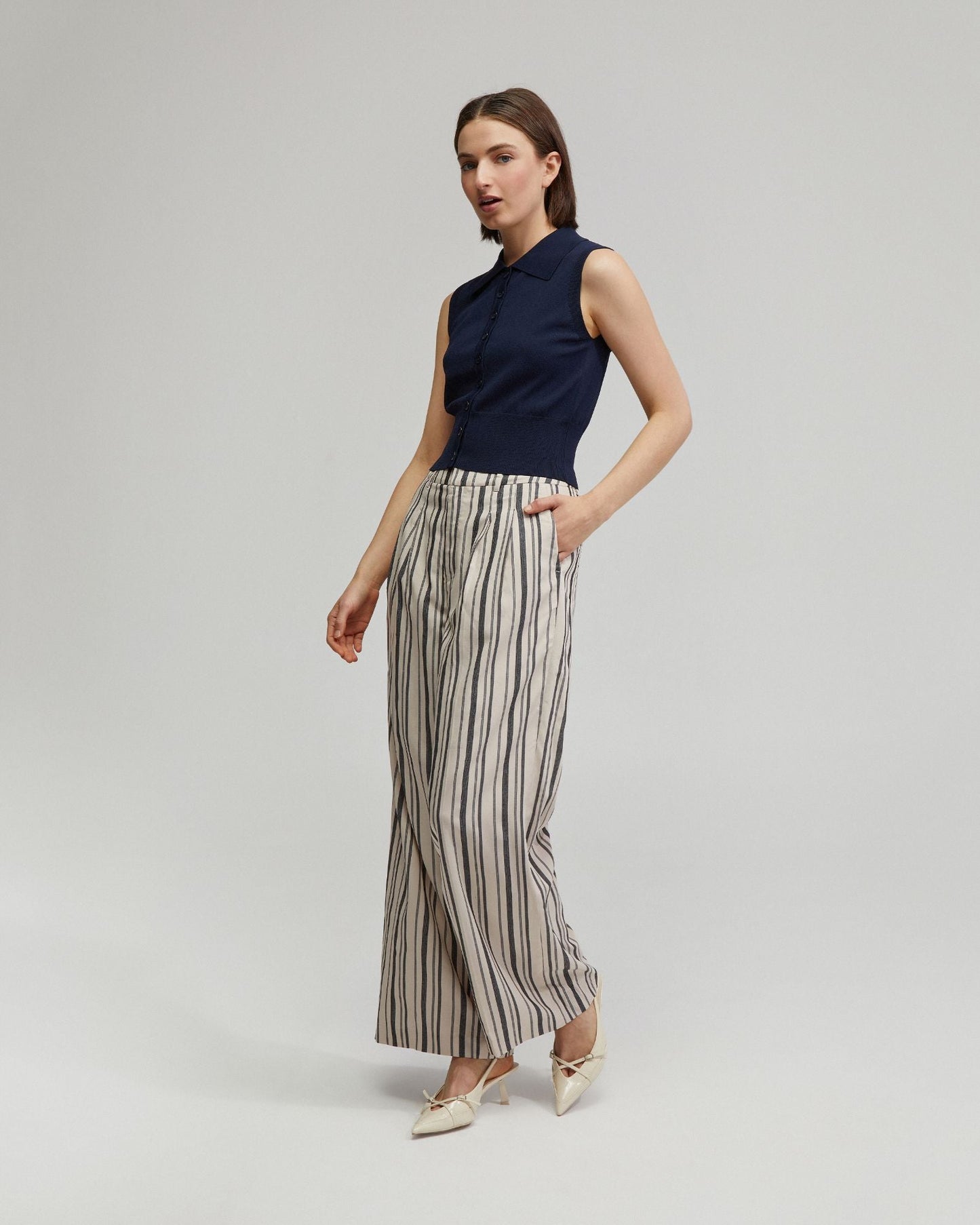 Sonia Striped Pants