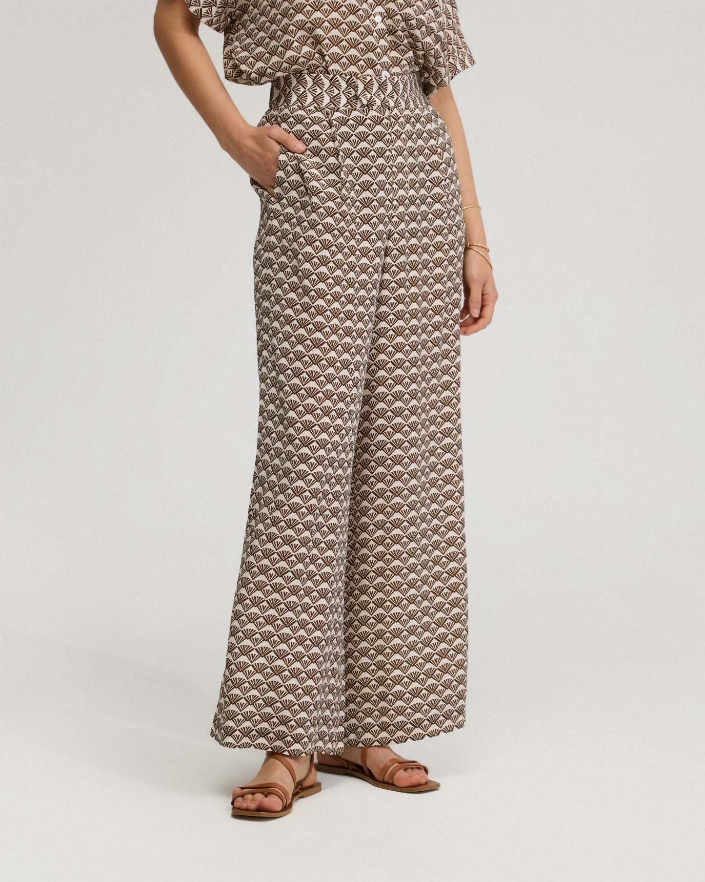 Abigail Printed Pants