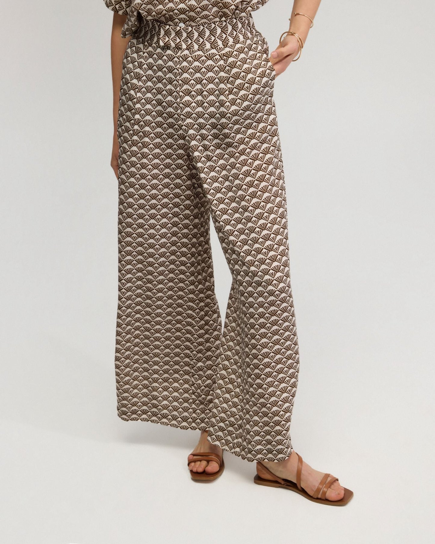 Abigail Printed Pants