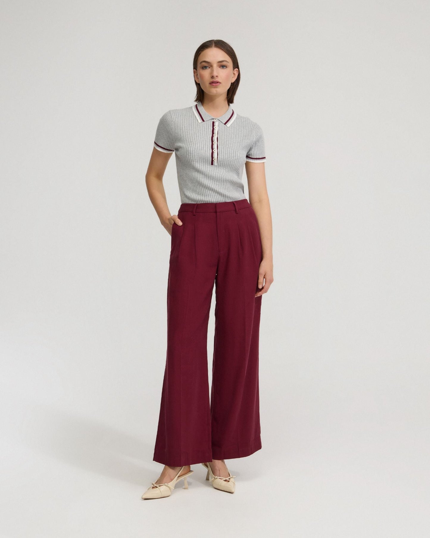 Sonia Pleat Front Pants