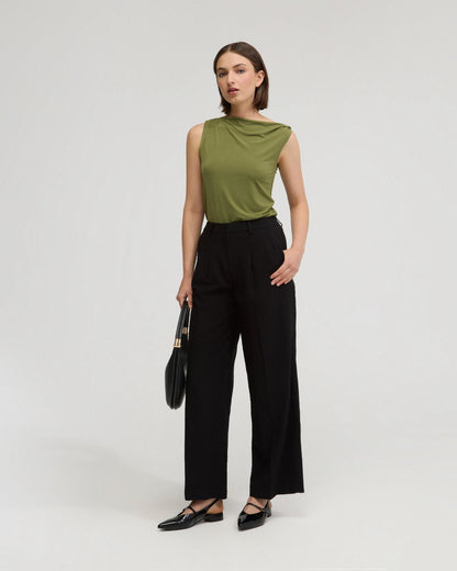 Sonia Pleat Front Pants