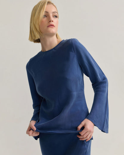 Madeline Cupro Top