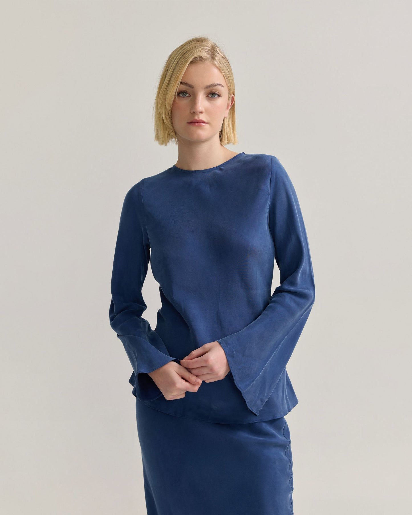 Madeline Cupro Top