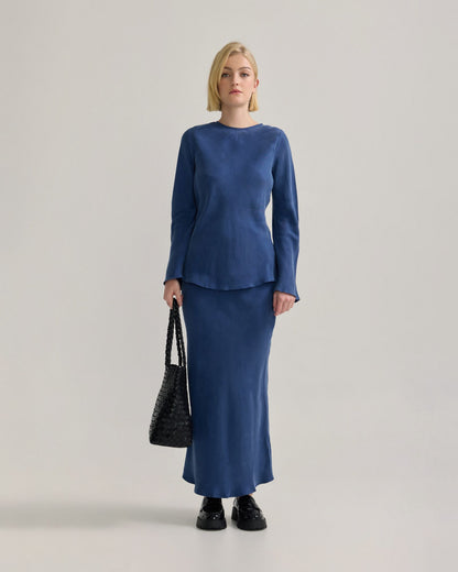 Madeline Cupro Top
