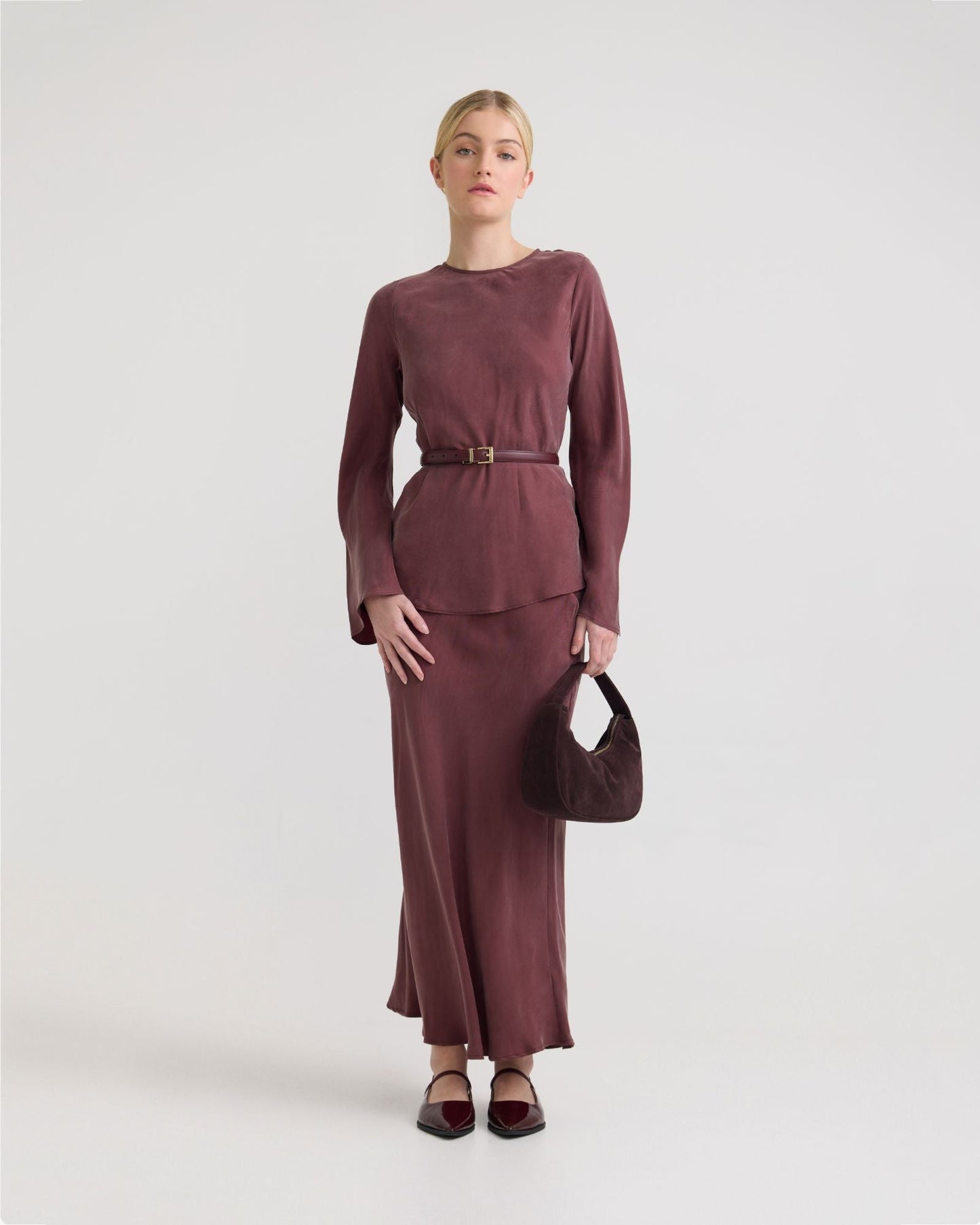 Madeline Cupro Top