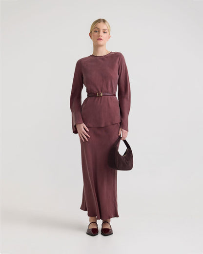 Madeline Cupro Top
