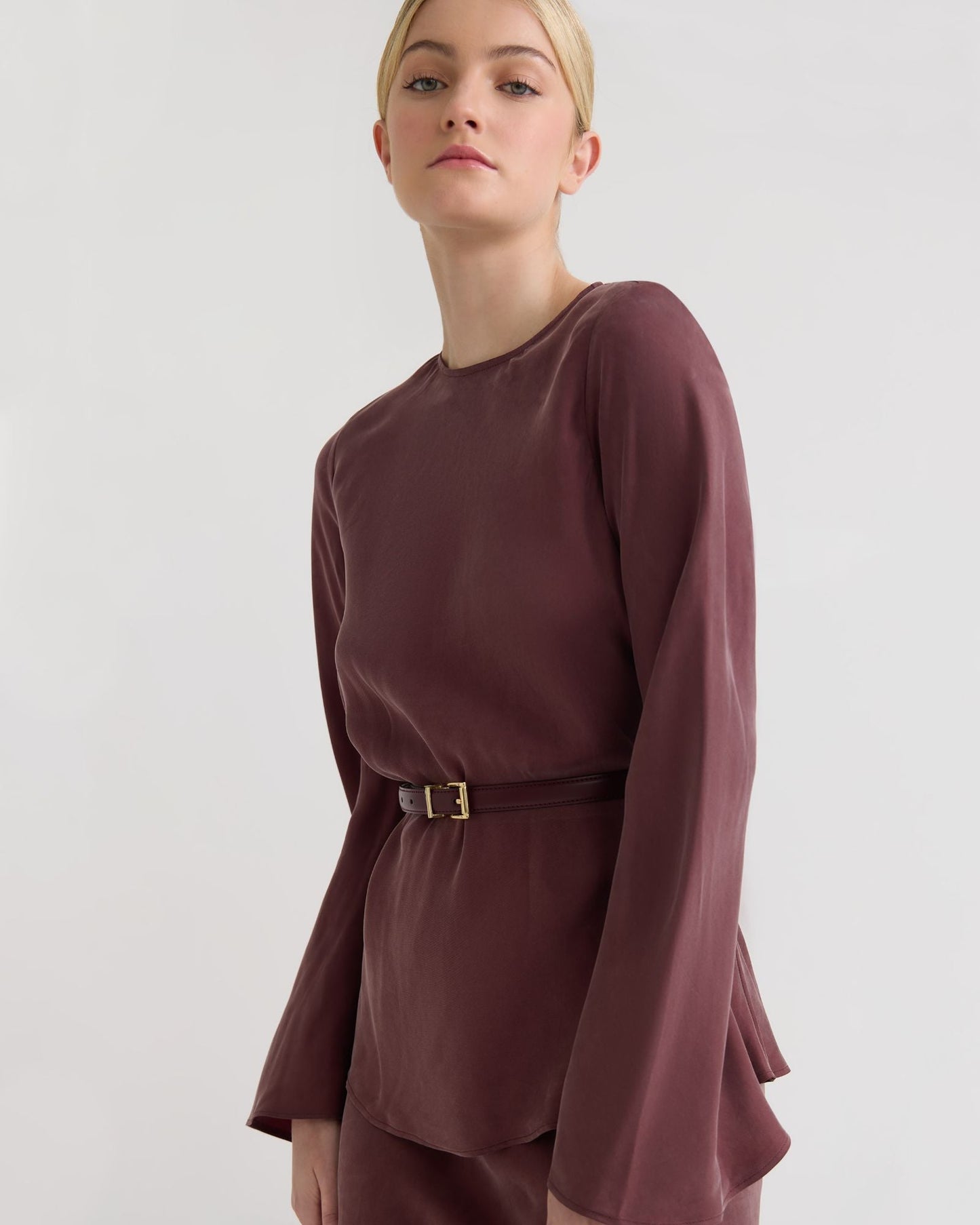 Madeline Cupro Top