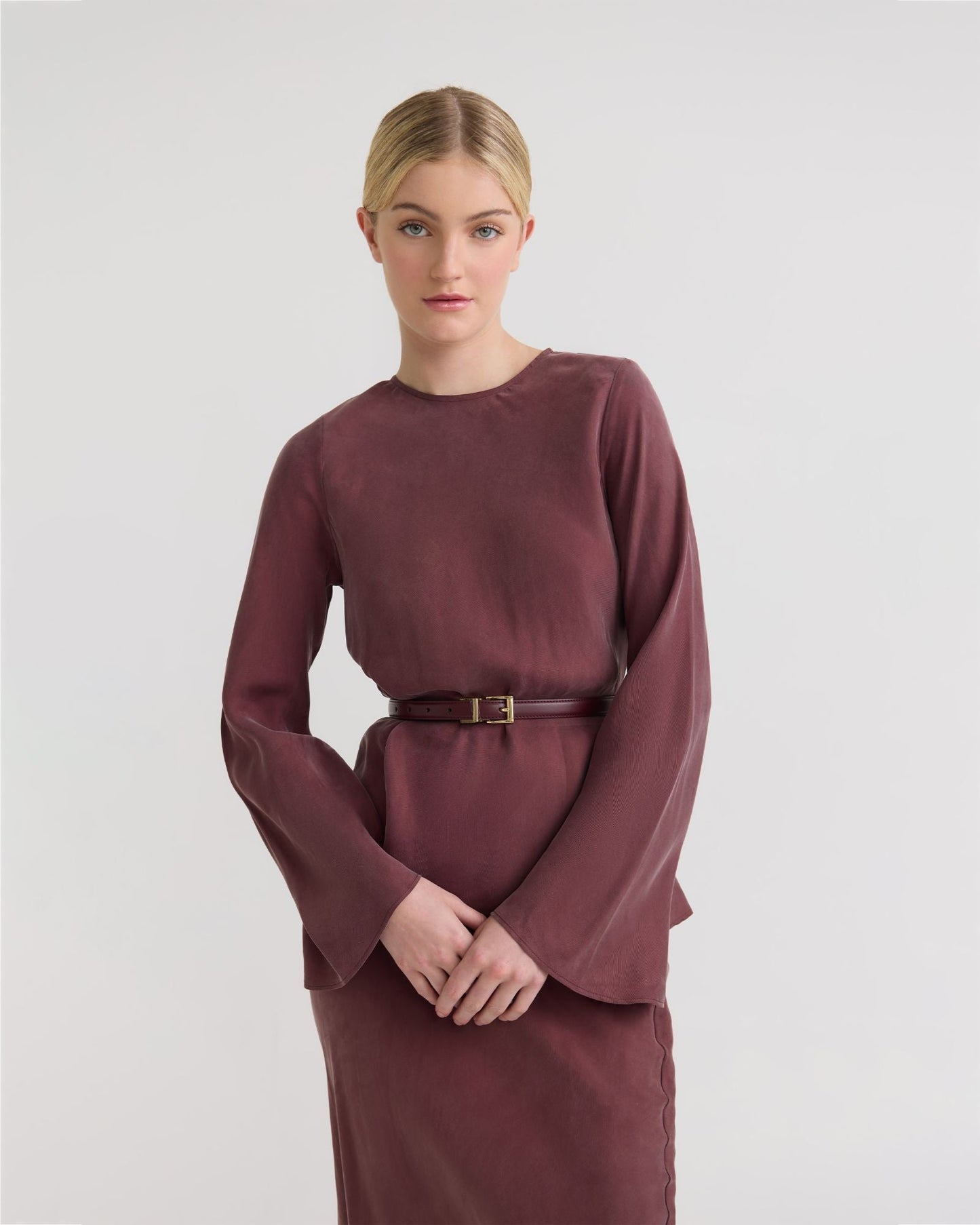 Madeline Cupro Top