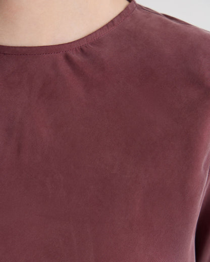 Madeline Cupro Top
