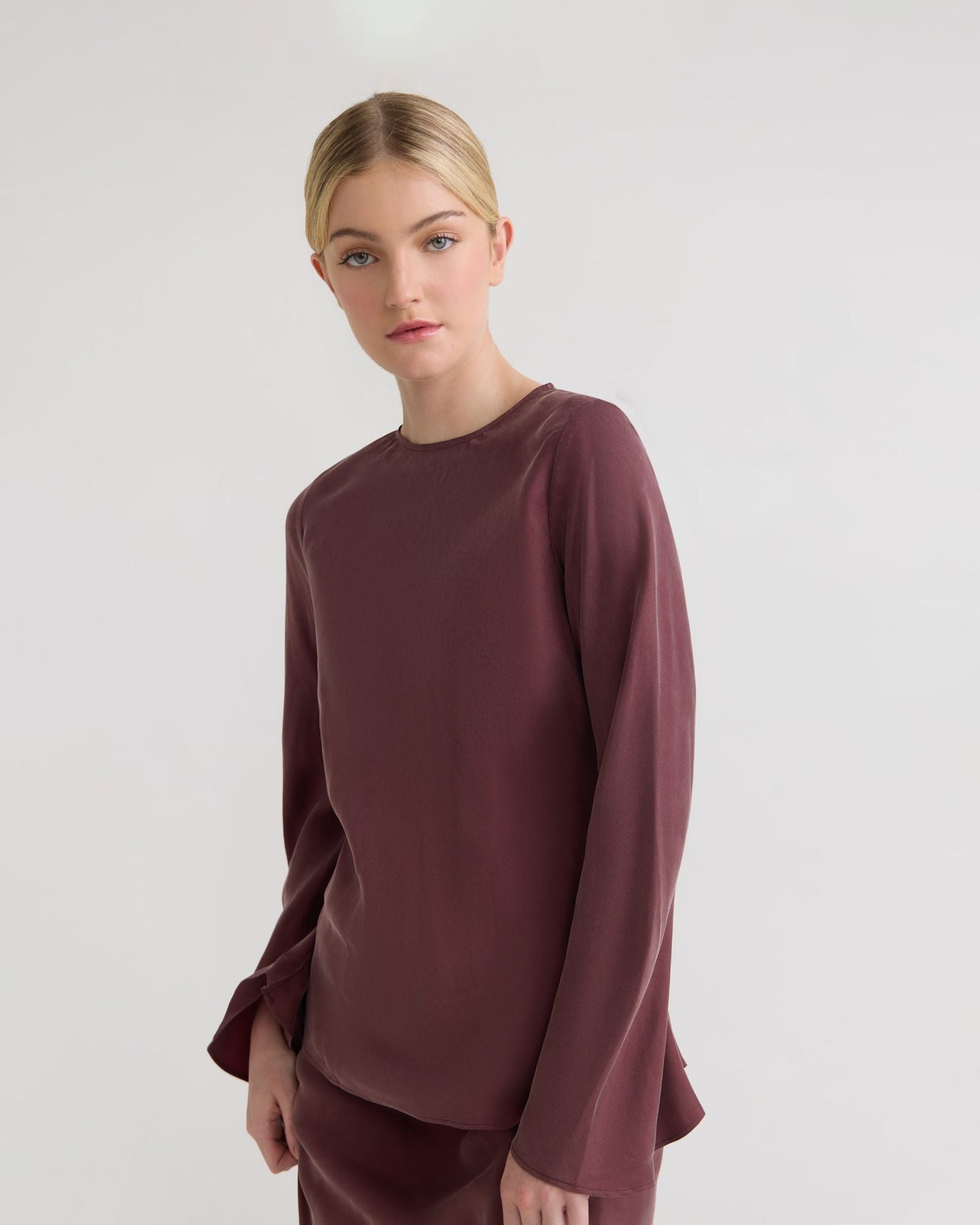 Madeline Cupro Top