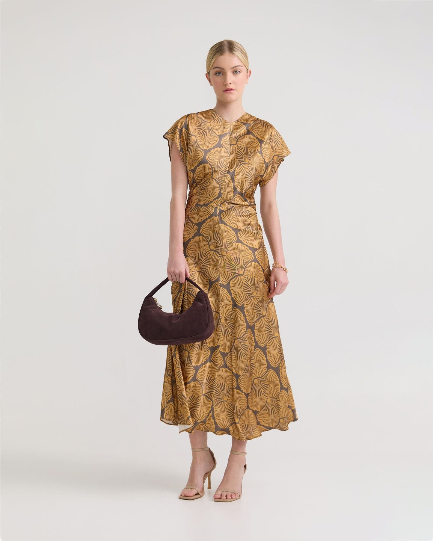 Fleur Printed Twill Dress