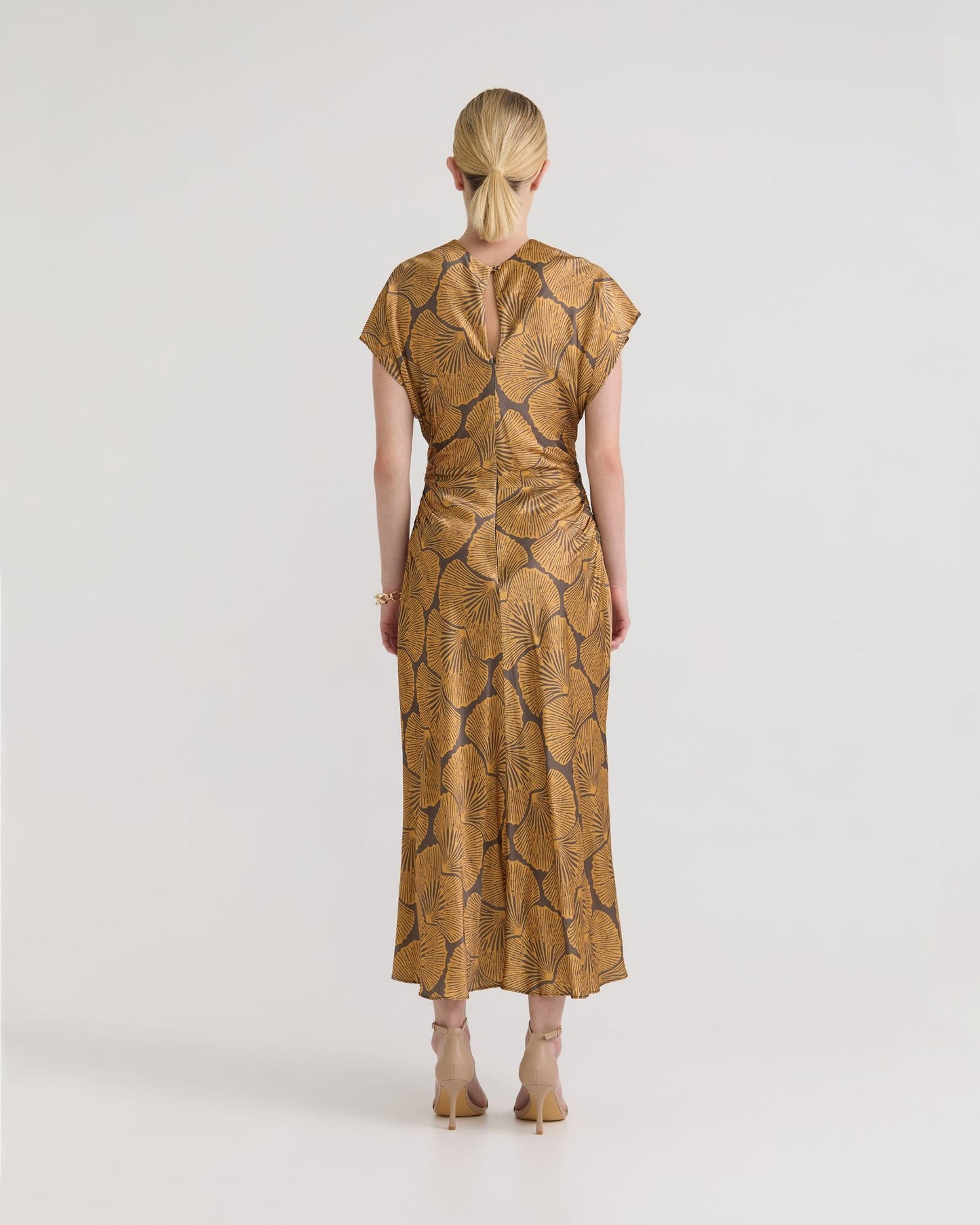 Fleur Printed Twill Dress
