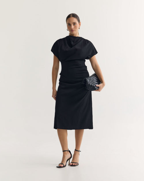Clementine Stretch Strctrd Dress