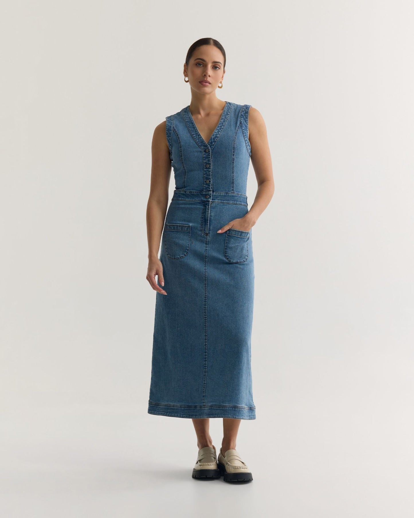 Ayana Denim Dress