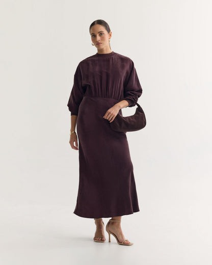Georgina Cupro Dress