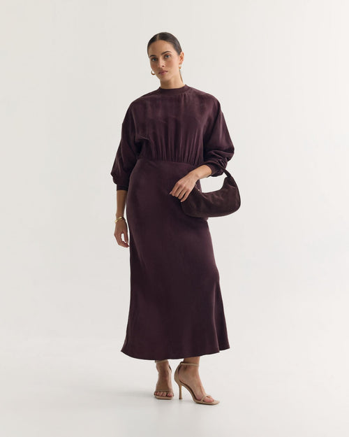 Georgina Cupro Dress