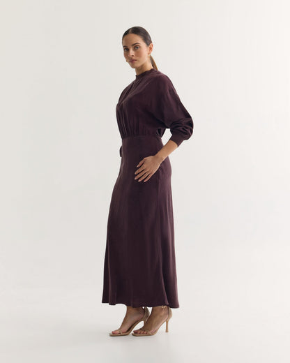 Georgina Cupro Dress